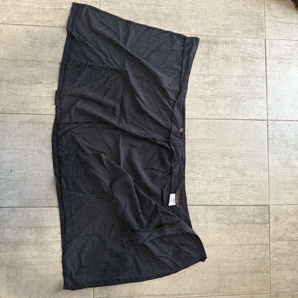 Vintage Black Wrap Skirt - Picture 2 of 3